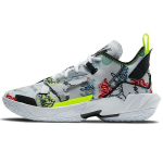 Air Jordan Why Not Zer0.4 PF Graffiti Unisex Sportbačiai Balti Fotonų Dulkės Voltas DD4886-007 35.5