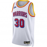 Nike Golden State Warriors Dri-Fit NBA Stephen Curry Hardwood Classics Series Megztinis su apvalia i&scaron;kirpte Kvėpuojantis tinklelio krep&scaron;inio mar&scaron;kinėlis FQ4689-103 3XL
