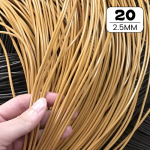 500 g PE sintetinio rotango audimo medžiaga plastikas megzti baldai remonto kėdžių stalas apvalus PE rotango krep&scaron;elis audimo rotango brown
