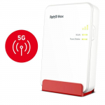AVM FRITZ!Dėžutė 6860 Mar&scaron;rutizatorius Belaidis 5G Wi-Fi 6 Dviejų juostų Gigabitinis Ethernet su SIM