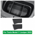 skirta Tesla Naujam Modelio Y Juniper 2025 Pristatymui 2026 Priekinės Bagažinės Kilimėlio Pertvaros Plok&scaron;tė TPE Frunk Apsauginis Pagalvėlės Organizatorius Laikymo Dėžutė