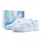 Nike Dunk Atsparūs slydimui Atsparūs dilimui Žemi Skateboardo Batai Unisex &Scaron;viesiai Mėlyni IB7311-100(Team626-) 37.5