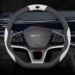 Odinis automobilio vairo užvalkalas BYD Seal U Dmi interjero aksesuarams BYD Sealion 5 7 2025 2026 Vairo užvalkalas