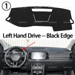 Automobilio prietaisų skydelio uždangalas Skoda Karoq 2017 2018  Prietaisų skydelio uždangalas Padas Neslystanti kilimėlis Apsauga nuo saulės Kilimas Priedai Left Hand Black