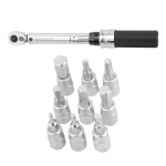 1/4 DR 1-25 Nm mini reguliuojamas dviračio sukimo momento veržliarakčių rinkinys dviračio tvirtinimo įrankių rinkinys reketas mechaninis