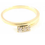 Bague Plaqu&eacute; Or 'C&acirc;lin'