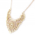 Les Tr&eacute;sors De Lily [J8747] - Collier cr&eacute;ateur 'Carmen' dor&eacute; auksas