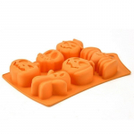 Creative Happy Halloween Home Decor Silikoninis moliūgų pyrago formelės virtuvės kepimo įrankis 1 vnt 1pcs