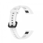 Silikoninis rie&scaron;o dirželis, skirtas Huawei Band 4 i&scaron;maniajai apyrankei, skirta Huawei Honor Band 5i laikrodžio apyrankei Huawei Honor Band 5i balta