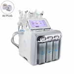 6 viename Hydrafacial deguonies grožio aparatas Mikrodermabrazija Negyvos odos &scaron;alinimas Aqua pilingas Veido liftingas Namų SPA Odos priežiūra AU plug
