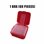 60 vnt/dėžutė Dvipusės lipdukų juostos skaidrios, nežymios stiprios sukibimo juostos, lengvai nupjaunamos, lipnios dvipusės juostos 1box（60pcs）