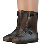 1 pora pastorintų batų užvalkalų sutvirtintas padas, ilgaamžė daugkartinio naudojimo apsauga nuo lietaus XL juoda