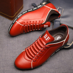 Vyri&scaron;ki laisvalaikio batai Brock Oxford Retro odos vyri&scaron;ki oficialūs batai 2024 m. pavasaris ir ruduo Nauji vyri&scaron;ki vyri&scaron;ki batai 44 raudona