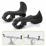 Dviračių Vice Grips Fluorescentinės rankenos Horn Gice Grips juoda