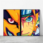 Canvas Wall Art Anime Naruto pakabina Draugo Dovanos Klasikinė spauda ir grafikos dekoravimo plakatai Namų nuotraukos 21cm&times;30cm NoFrame