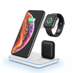 15 W belaidis įkroviklis skirtas Apple Watch 8 7 6 5 4 Airpods 3 Pro 3 In 1 Greitas įkrovimas iPhone 14 13 12 11 Xs Xr X 8