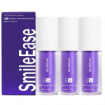 Hismile Violetinė dantų pasta V34 Balinanti dantų korektorius Giliai valantis dėmes pa&scaron;alina dėmes Neutralizuoja dantų apna&scaron;as 3pcs