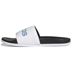 Adidas Adilette Comfort &Scaron;lepetės Baltos Multi Unisex Sportbačiai Core-Black Cloud-White H02488 44&frac12;