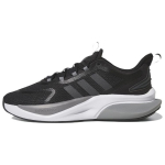 Adidas Alphabounce+ Juodi Anglies Spalvos Vyri&scaron;ki Sportbačiai Pagrindinės Juodos Spalvos Pilki Trys HP6144 44