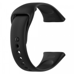 Silikoninis apyrankės dirželis, skirtas Redmi Watch 3 apyrankei, i&scaron;maniojo laikrodžio apyrankei (Netinka Redmi Watch 3 Active) For Redmi Watch 3 juoda