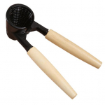 Naudingos korozijai atsparios daugiafunkcinės tvirtos konstrukcijos rie&scaron;utų krekingo replės, skirtos namų rie&scaron;utų atidarytuvui juoda