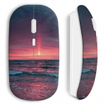 Souris Sans Fil Coucher de soleil rose