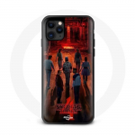 Coque pour Iphone 13 Stranger Things Affiche Equipages Fan Art Saison 4