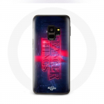 Coque pour Samsung Galaxy S9 Stranger Things Logo Transparent Saison 4 Bande annonce 2022