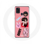 Coque pour Samsung Galaxy A21S BTS Bangtan Gar&ccedil;on BT21 Cooky Jungkook ARMY