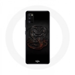 Coque pour Samsung Galaxy A41 Cobra Kai S&eacute;rie Logo Affiche