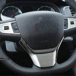 My Good Car Steering wheel sequin steering wheel decorative sticker for Citroen C3-XR Car accessories red Word 3pcs