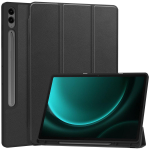 TPU dėklas, skirtas &bdquo;Samsung Galaxy Tab S9FE Plus&ldquo; plan&scaron;etinio kompiuterio laikikliui ir apsauginiam dėklui juoda