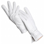 Auk&scaron;tos kokybės mados moteri&scaron;kos pir&scaron;tinės Spalva Avikailis Žiemos &Scaron;iltos Plonos pir&scaron;tinės 2024 m. 9 balta