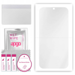 apgo Hydrogel Ultra-Clear ekrano apsauga, skirta Samsung Galaxy S20 Ultra 5G, hidrogelio plėvelė, lanksti, mink&scaron;tas TPU su pozicionavimo sluoksniu, lengvai montuojamas