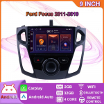 &bdquo;Android 2 DIN&ldquo; automobilio multimedijos grotuvas, skirtas &bdquo;Ford Focus&ldquo; 2011&ndash;2019 m., stereo, &bdquo;Carplay&ldquo;, GPS, navigacija, &bdquo;BT&ldquo;, WIFI, 4+64 GB 2+32GB