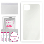 apgo MATTE Protective Skin Sticker for the back compatible with Samsung Galaxy A22s 5G, Wrap Film, Hydrogel Film, Flexible, Soft TPU with positioning