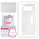 apgo Protective Skin Sticker for the back+sides compatible with Asus ROG Phone 6, Full Wrap Film, Foil, Vinyl - Pattern Matte Transparent