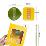 3 vnt/dėžutė Soft Air Cushion Puff maskavimo &scaron;epetėlis apvalus makiažo mai&scaron;ytuvo kempinės Elastic Marshmallow kosmetinio pagrindo pudros rinkinys