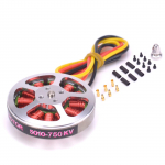 5010 360KV didelio sukimo momento be&scaron;epetėliniai varikliai, skirti ZD550 ZD850 MultiCopter QuadCopter daugiaa&scaron;iams orlaiviams 750KV 1PCS juoda