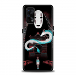 Animacinių filmų Spirited Away Totoro telefono dėklas, skirtas Oppo Realme 8i 8 9 7 6 Pro 9i 7i 5i 6i XT 8Pro 8i 5G dėklai mink&scaron;tu dangteliu Miyazaki Anime Realme 5(5i 5s 6i)