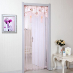 Vasarinė kabančių durų užuolaidų apdaila nuo uodų &scaron;ampanas