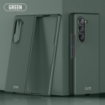 Itin plonas kietas PC telefono dėklas Samsung Galaxy Z Fold 6 dėklui Z Fold6 smūgiams atsparūs dėklai For Galaxy Z Fold 6 žalia
