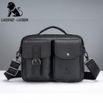 Natūralios odos vyri&scaron;kos odos rankinė, vyri&scaron;ka rankinė Vintage Crossbody Bag Tote Business Man Messenger Bag