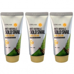 Lebelage Auksinis sraigių kremas nuo rauk&scaron;lių nuo saulės 70 ml (3 Parinktys) 3PCS