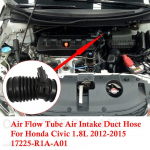 1 vnt. Juoda oro įsiurbimo žarna Oro srauto vamzdis 17225R1AA01 Honda Civic 1.8L 2012-2015 / Acura ILX 2.0L 2013-2015