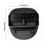 Skirta Tesla Model 3 / Y vairo galinio telefono laikiklio konsolės laikiklio laikymo dėžutė silikoninė konsolė laikymo dėklas automobilio salonui