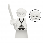 Anime BLEACH statybiniai blokai Ichigo Kurosaki Getsuga Tenshou Yamamoto Genryusai Shigekuni figūrėlės plytos KDL816 KDL820 KDL824