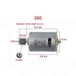 Pavarų Žaislinio Automobilio Variklis 10000rpm 16000rpm 23000rpm 6V /12V 24V 380 12V 5600RPM