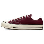 Converse 1970-ųjų Chuck 70 Klasikiniai Laisvalaikio Neslystantys Patvarūs Lengvi Žemi Drobės Batai Unisex Kedai Bordo A01450C 37 black