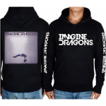 4 dizaino Imagine Dragons 3D roko medvilniniai gobtuvai Prekės ženklo Shell striukė su gobtuvu Punk metalo Sudadera megztinis megztinis i&scaron; vilnos vir&scaron;utiniai drabužiai L